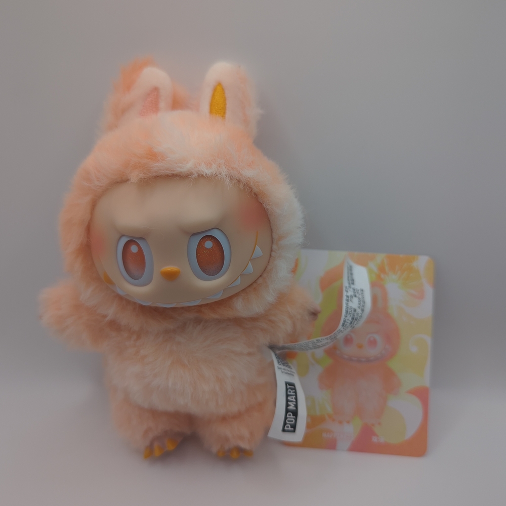 Orange Bunny Plush Toy